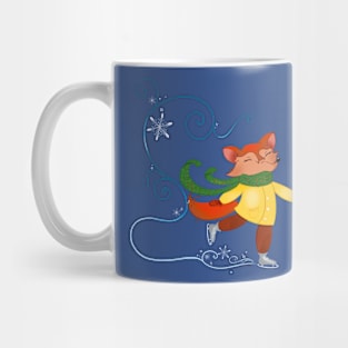 Fox and Snow Mug